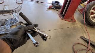 2007 Lexus LS 460 A/C compressor removal