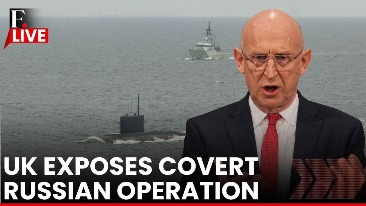 LIVE: UK Reveals Month-long Russian Submarine Operation Over "Critical" Cables and Pipelines