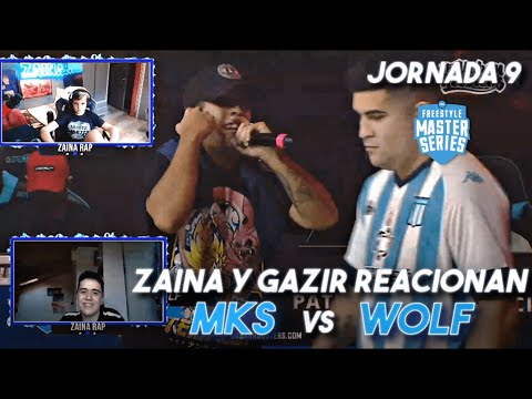 ZAINA Y GAZIR REACCIONAN MKS VS WOLF / MINUTOS LIBRES / FMS ARGENTINA 2021 JORNADA 9