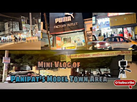 A Mini Vlog of Model Town’s Ring Road of Panipat.