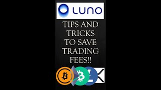 LUNO - SAVE YOUR TRADING FEES!!! #Shorts #Bitcoin #Crypto #Luno #Cryptotrading