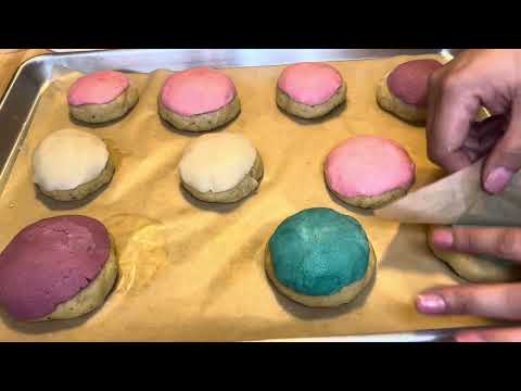 Mexican conchitas | pan dulce | Mexican sweet bread recipe for Valentine's Day