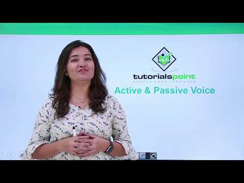 English Grammar Active and Passive voice