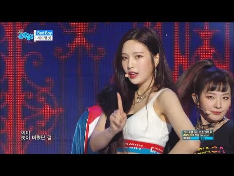 【TVPP】 Red Velvet - 'Bad Boy', 레드벨벳 - 배드보이 @Show Music Core 2018