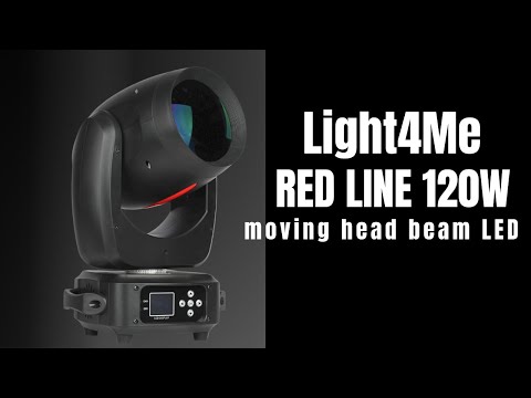 Light4me Red Line Beam 120W LED