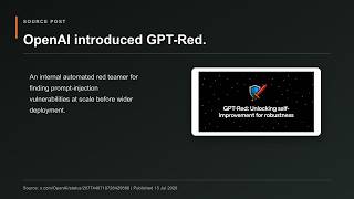 GPT-Red: OpenAI's Internal AI Red Teamer Explained