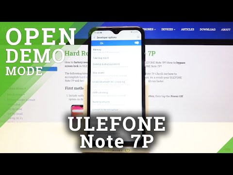 How to Enable Demo Mode in ULEFONE Note 7P – Floor Mode