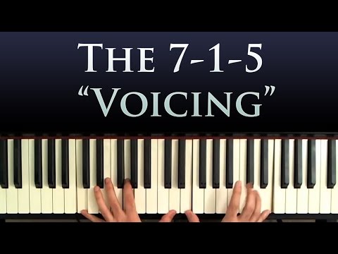 Harmony and Chord Tricks: The 7-1-5 Voicing