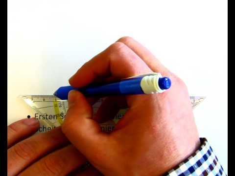 Winkel messen und zeichnen