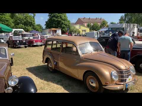 Mit dem AWZ P70 Coupe zum DKW-Treffen nach Garitz 2023