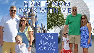 Disney Mom Pack with Me for Disney World | Must Haves, Outfits, Loungefly, Makeup,  #packwithme