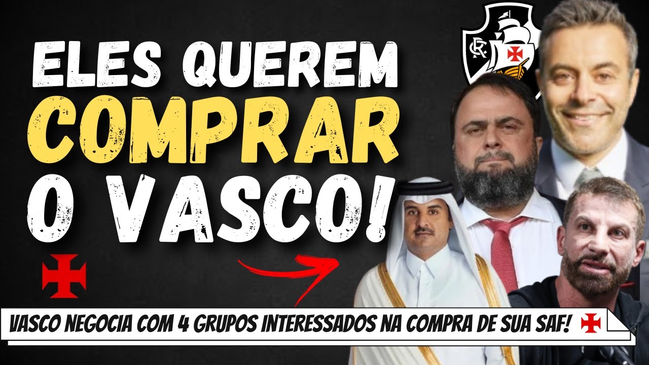 AGORA VAI? ALÉM DO MAGNATA GREGO, GRUPO ÁRABE E EMPRESÁRIO ITALIANO TAMBÉM NEGOCIAM COMPRA DO VASCO!