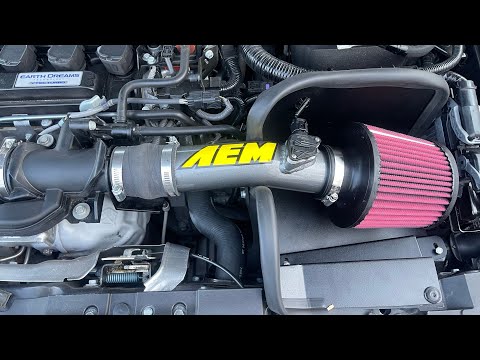 AEM intake install Honda Accord 1.5