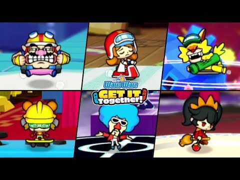 WarioWare: Get It Together! - All Continue Animations
