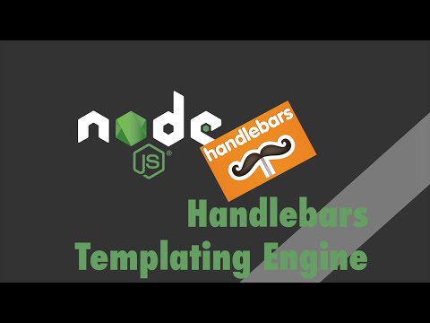 Node js Express Tutorial Handlebars Templating Engine