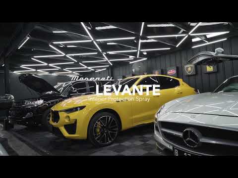 Maserati Levante - Leather Coating - Interior Protection Spray Colour Fresh Indonesia