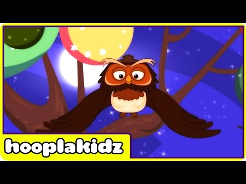 HooplaKidz | A Wise Old Owl | Nursery Rhyme