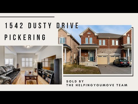 [SOLD] 1542 Dusty Drive, Pickering | The HelpingYouMove Team