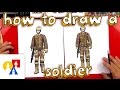 How To Draw A Soldier