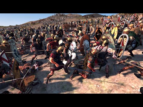 Battle of Baecula(208 BC)৷Roman Republic⚔️Carthage৷Total War Historical Cinematic Battle