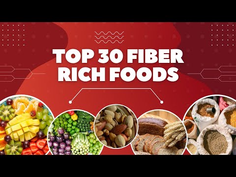 30 Fiber-Rich Foods You Should Eat Daily | Boost Digestion & Stay Healthy Naturally