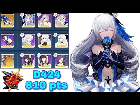 [Honkai Impact 3] SEA - Ex-Abyss Red Lotus (D424) - HoV 810 pts - HR(SS0) HB RC (Fuxi 3*)