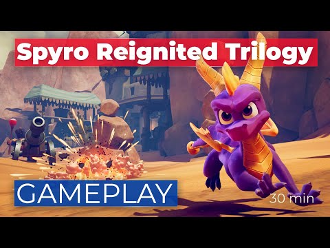Spyro Reignited Trilogy Gameplay | PC | 30 Minutes