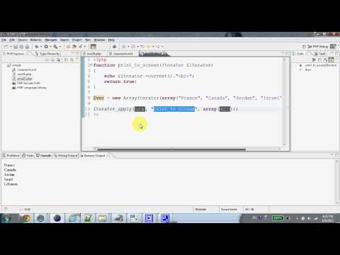 The Iterator_apply Function In Php