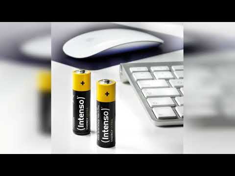 Rezension: Intenso Energy Ultra AA Mignon LR6 Alkaline Batterien, Gelb-Schwarz, 24er Box