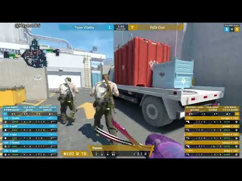 frozen NUKE Demo (11-10) POV | FaZe vs Vitality | StarLadder Budapest Major 2025