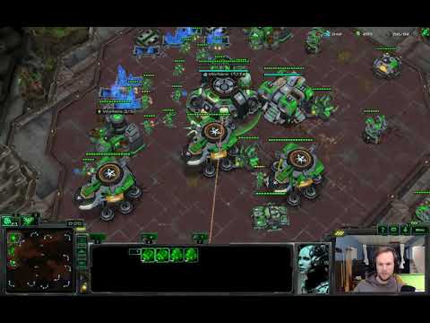Mass Raven vs Proxy Hatch into Swarm Hosts - TvZ - Starcraft 2 LotV