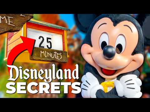 Top 7 Disneyland Secrets - A Behind the Scenes look at the Disney Magic!