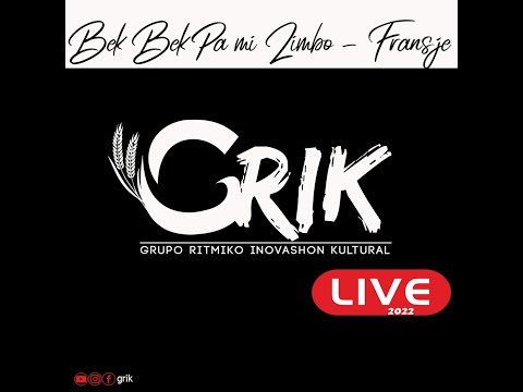 GRIK LIVE @ CAPTAIN STEVENS 2022 - BEK BEK PA MI ZIM BO - FRANSJE