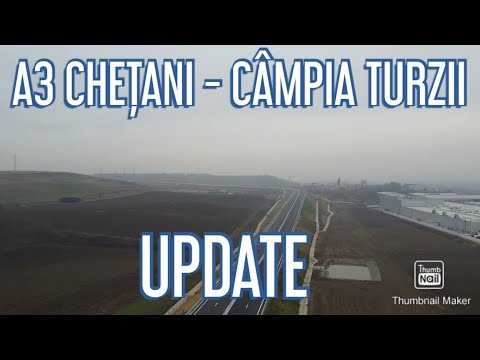 AUTOSTRADA A3 CHETANI - CAMPIA TURZII UPDATE 11.06.2023. FILMARE TERESTRA