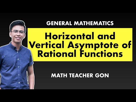 Horizontal and Vertical Asymptote of Rational Function | General Mathematics