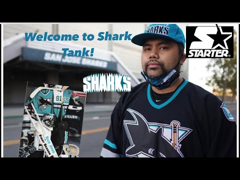Welcome to The Bay Vol. 9 - Starter San Jose Sharks Jersey Reviews at SAP Center Shark Tank!!!