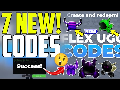 FLEX UGC Codes 2026 | FREE Roblox UGC Items 🎁 | 100% Working Codes ✅