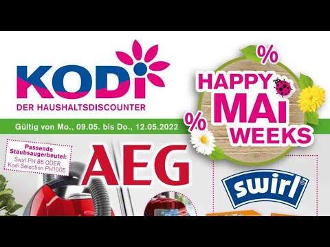 🛒 Kodi Katalog Prospekt 9. bis 14. Mai - Neuigkeiten, Angebote Deutschland 🇩🇪