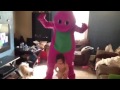 Harlem Shake Barney Style