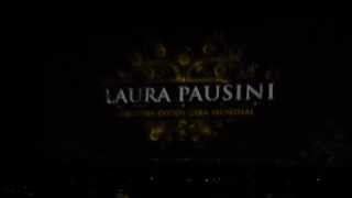 Laura Pausini. Intro concierto. Sino a ti. Madrid 2014