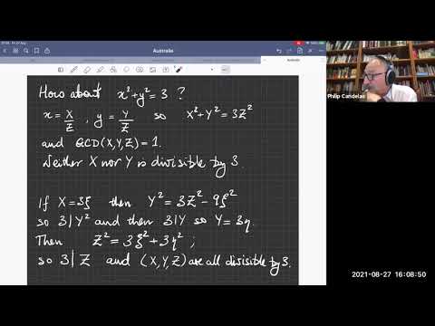 Philip Candelas (Oxford) - The Arithmetic of Calabi-Yau Manifolds, Black Holes and Mirror Symmetry
