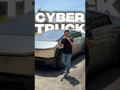 😱 Cómo es viajar en la camioneta del futuro en México? #Tecnologia #Tesla #Cybertruck