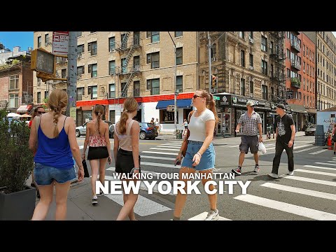 New York Manhattan Summer Walk, Broadway, Union Square, 5th Avenue, 39th Street, 7th Avenue, Chelsea