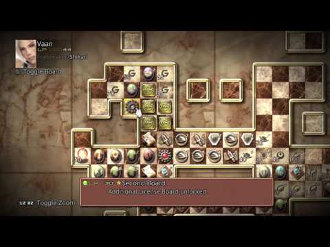 FINAL FANTASY Ⅻ THE ZODIAC AGE LICENSE BOARDS