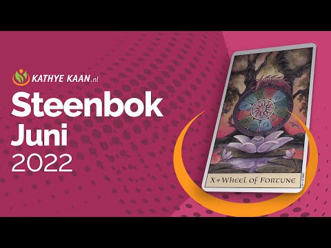 Steenbok Juni 2022 Maandelijkse Tarot Kaartlegging
