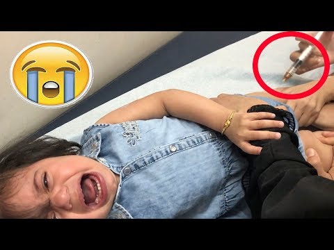 نجد عند الدكتور ! اعطوها أربع إبـــر !!!😱💉