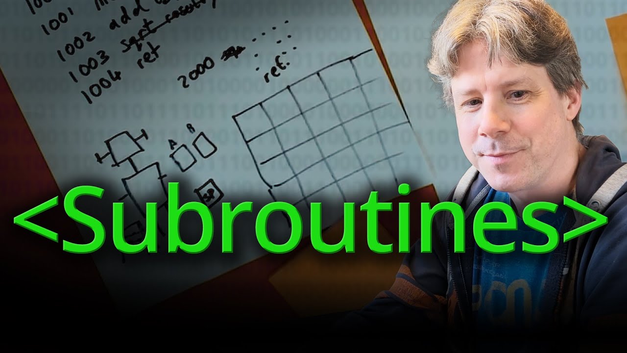 Subroutines in Low Level Code - Computerphile