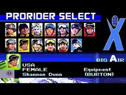 gba espn - x-winter games - snowboarding cool