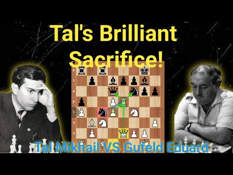 Mikhail Tal vs Eduard Gufeld | URS Cup 1970 | Spectacular B09 Sicilian Defense Victory