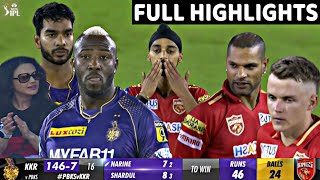 Punjab Kings vs Kolkata Knight Riders FULL MATCH HIGHLIGHTS | PBKS vs KKR IPL 2023 Full HIGHLIGHTS